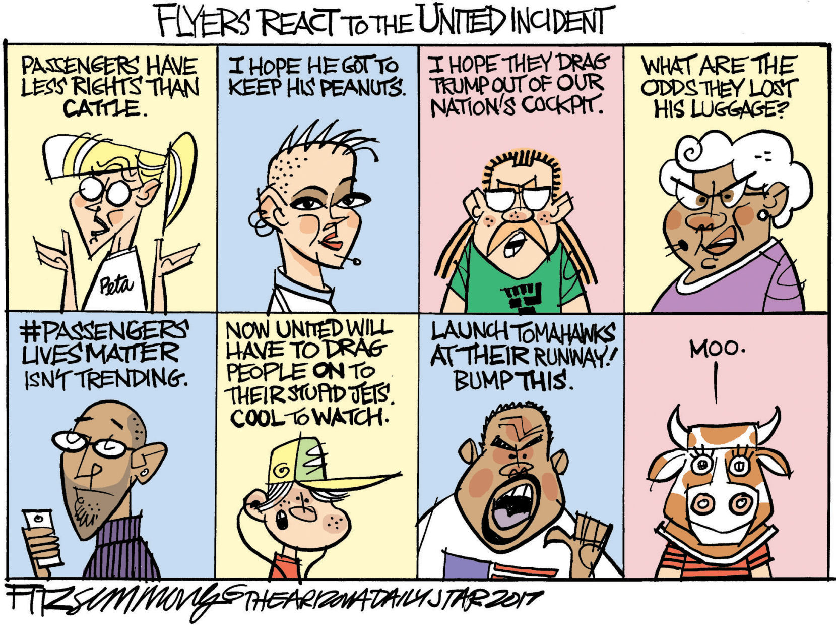 Daily Fitz Cartoon: United